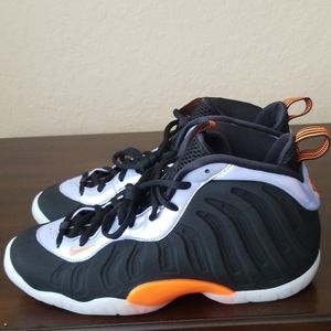 Nike Little Foamposite Penny 1 Black Orange Sz.6Y